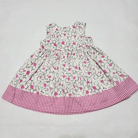 Blueberi Boulevard Infant Girls 18M Floral Sleeve Less Dress - Picture 2 of 8